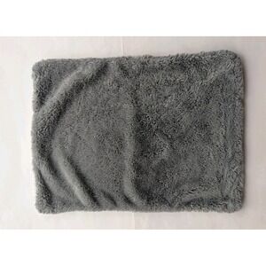 UGG Plush Gray  Faux Fur Pillow Cover 19"Х25" Polyester